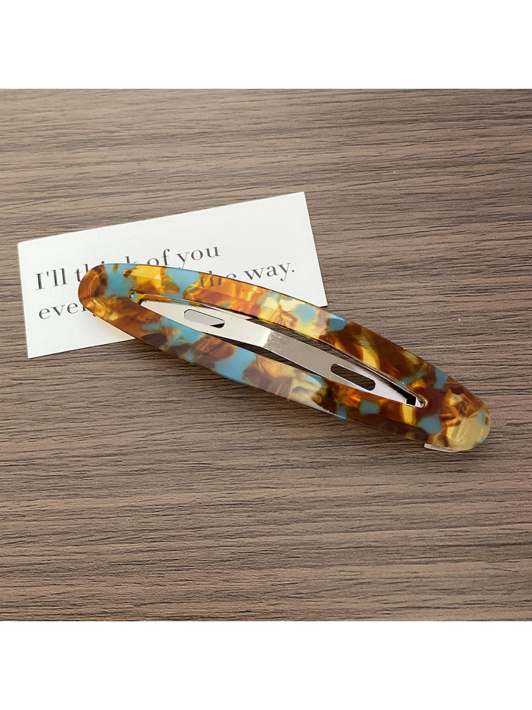 Beau - Elegant Openwork Willow Leaf Shaped Hair Clip