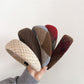 Gifty - Vintage Plaid Hair Hoop