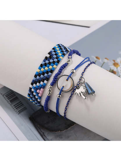 Lovra - Bohemian Beaded Braided Bracelet