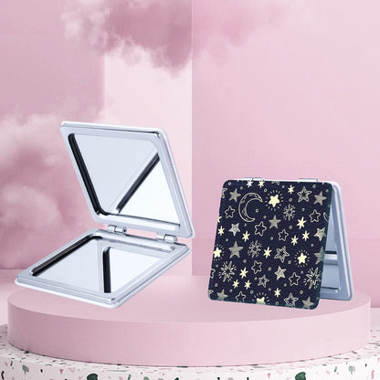Mirroray - Pattern Print Travel Touch-Up Compact Mirror