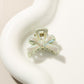 Beau - Glossy Bow Design PS Alloy Claw Hair Clip