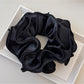 Gifty - Double Layer Satin Ruffle Scrunchie