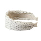 Gifty - Elegant Polka Dot Wide Headband