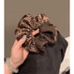 Gifty - Fashionable Leopard Hair Scrunchie