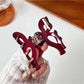 Beau - Acetate Bow Shaped Hollow Hair Clip