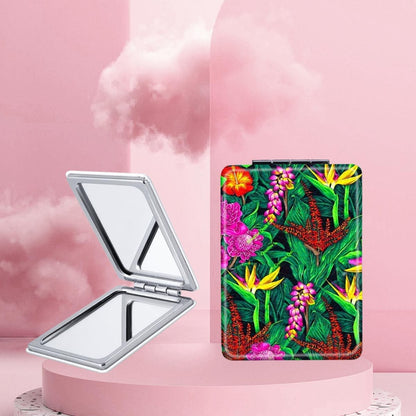 Mirroray - Tropical Print Folding Handheld Mirror