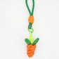 Keypus - Carrot Flower-Shaped Keychain