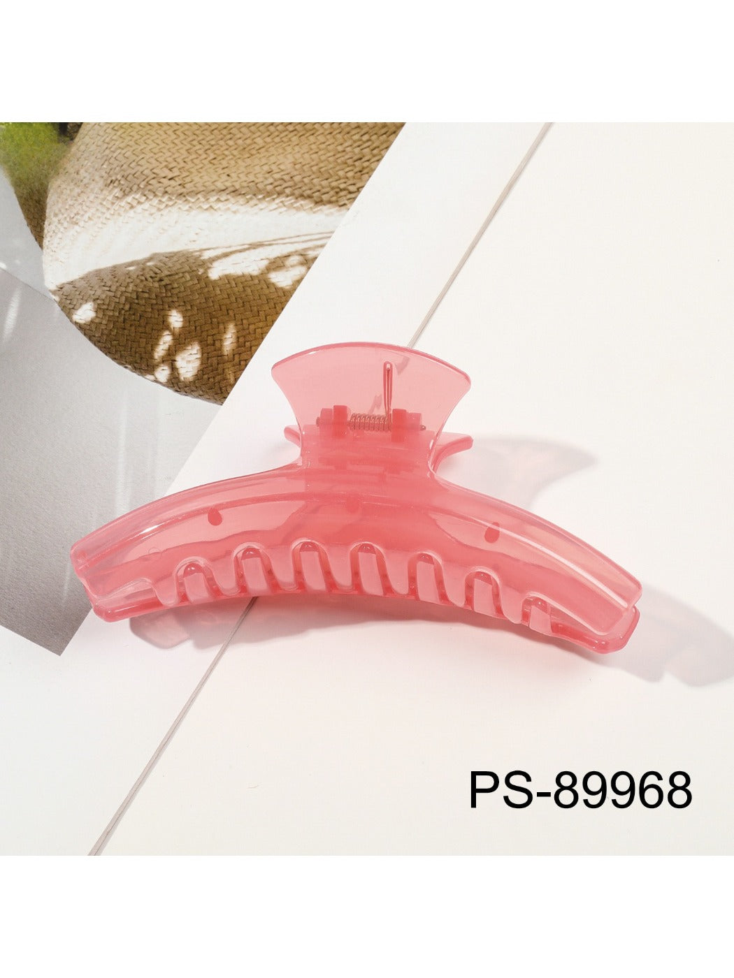 Beau - Straight-Shaped Jelly-Colored Hair Clip