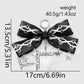 Keypus - Grommet Bow Faux Leather Bag Charm Keychain