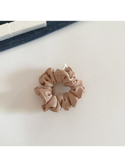 Gifty - Minimalist Ribbed Knit Polyester Scrunchie