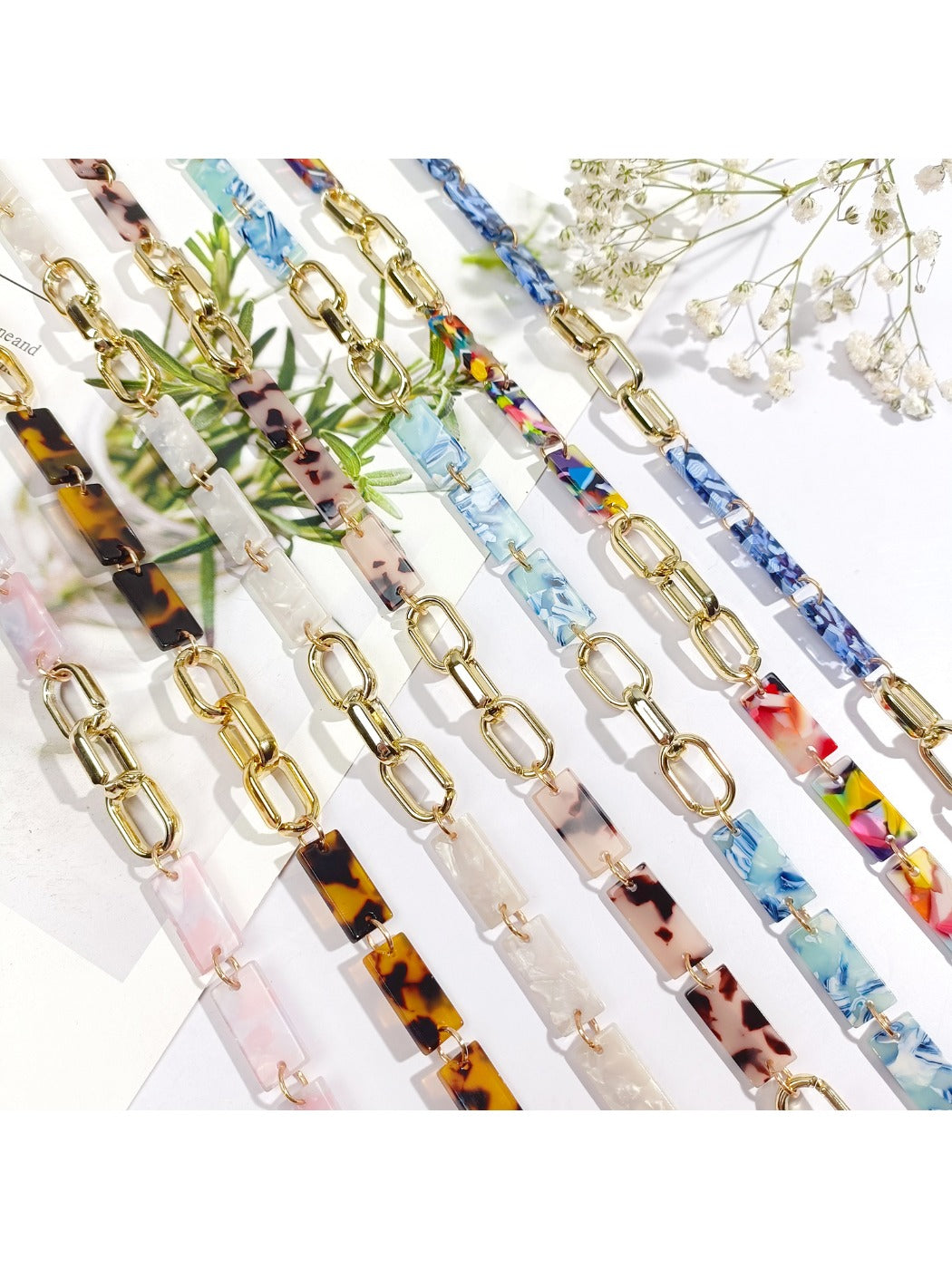 Velra - Colorful Color Block Eyeglass Strap