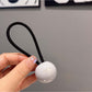 Gifty - Glossy Ball Decoration High Elastic Hair Tie