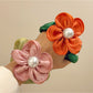 Gifty - Five-Petal Flower Scrunchie