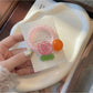 Gifty - Plastic Flower Bead Spiral Ponytail Hair Tie
