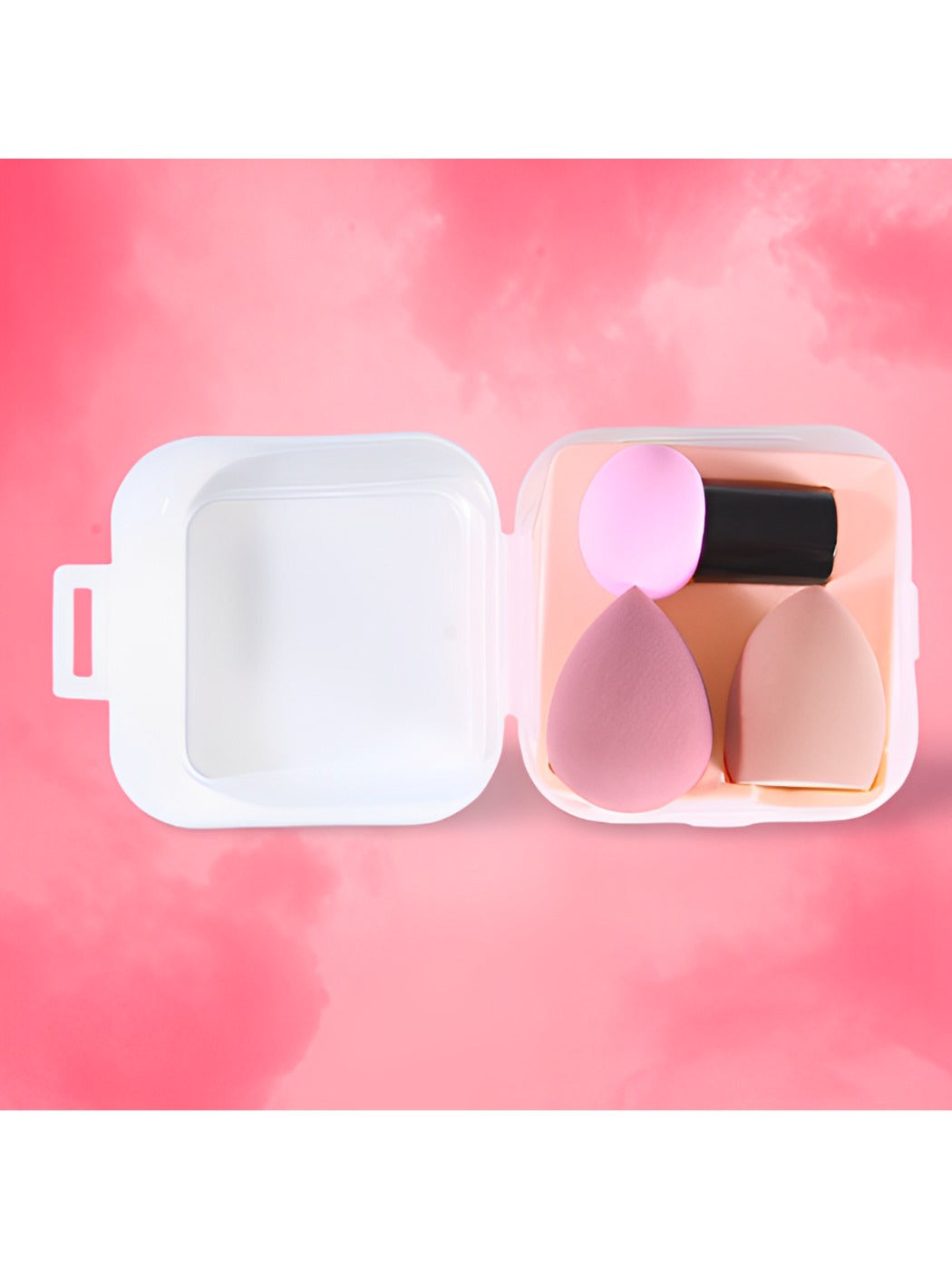 Spongo - 3-Piece Multicolor Makeup Sponge Set