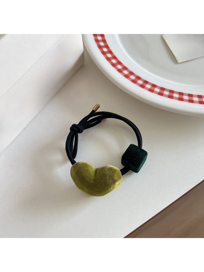 Gifty - Simple Cute Heart Shape Hair Tie
