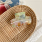 Beau - Textured Acetate Fiber Alloy Hair Claw Clip