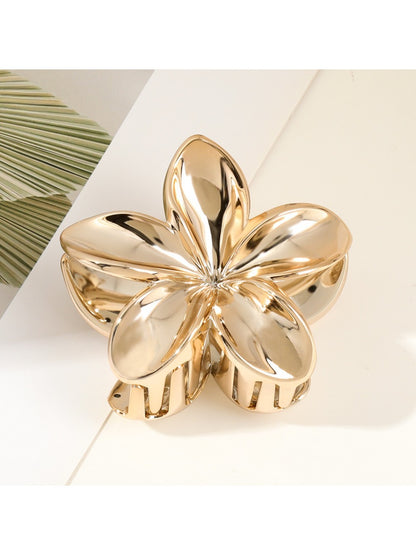Beau - Elegant Plumeria Hair Claw Clip