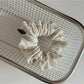 Gifty - Polka Dot Polyester Fabric Scrunchie