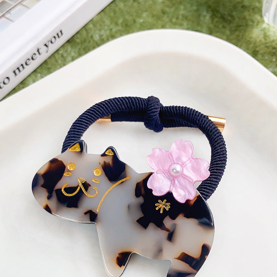 Marbled Cat Hair Tie Collection variant image