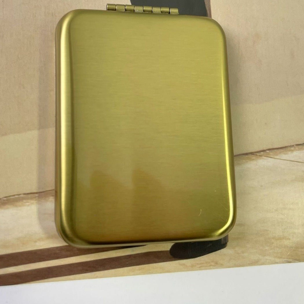 Brushed Finish Folding Compact Mirror variant image