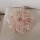 Gifty - Floral Organza Polyester Flower Scrunchie
