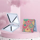 Mirroray - Patterned Foldable Compact Makeup Mirror