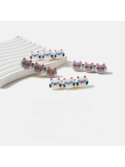 Beau - Cute Cartoon Cat Shaped Hair Clips