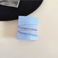 Beau - Classy Blue Plaid Hair Clip