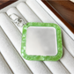 Keypus - Acrylic Square Mirror Bag Charm Keychain