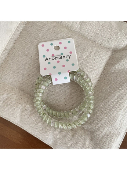 Gifty - Cute Spiral Hair Ties - 2 Pack