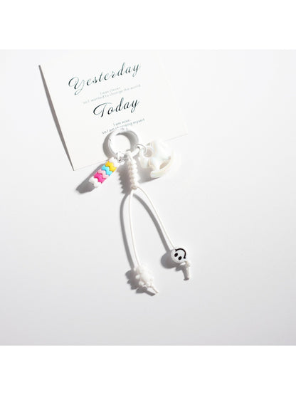 Keypus - Adorable Multicolored Pony Keychain