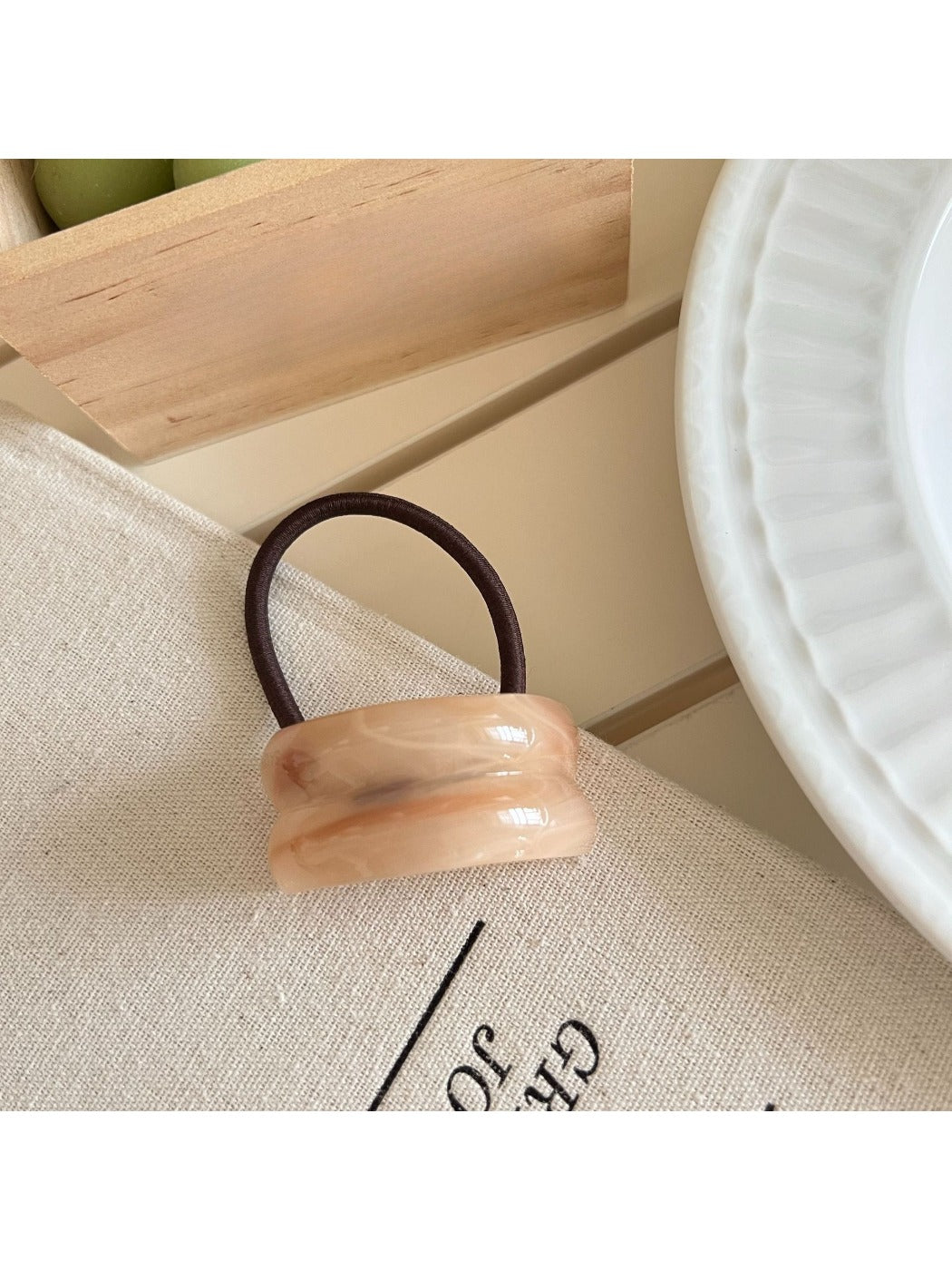 Gifty - Vintage Double Layer Curved Hair Tie