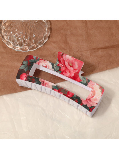 Beau - Classic Floral Pattern Hair Clip