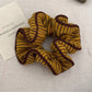 Gifty - Simple Bow Striped Scrunchie