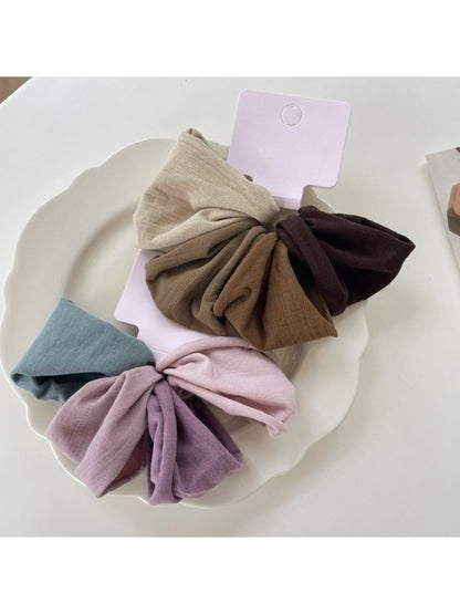 Gifty - Minimalist Solid Color Hair Tie Set