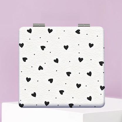 Mirroray - Foldable PU Leather Glass Makeup Mirror