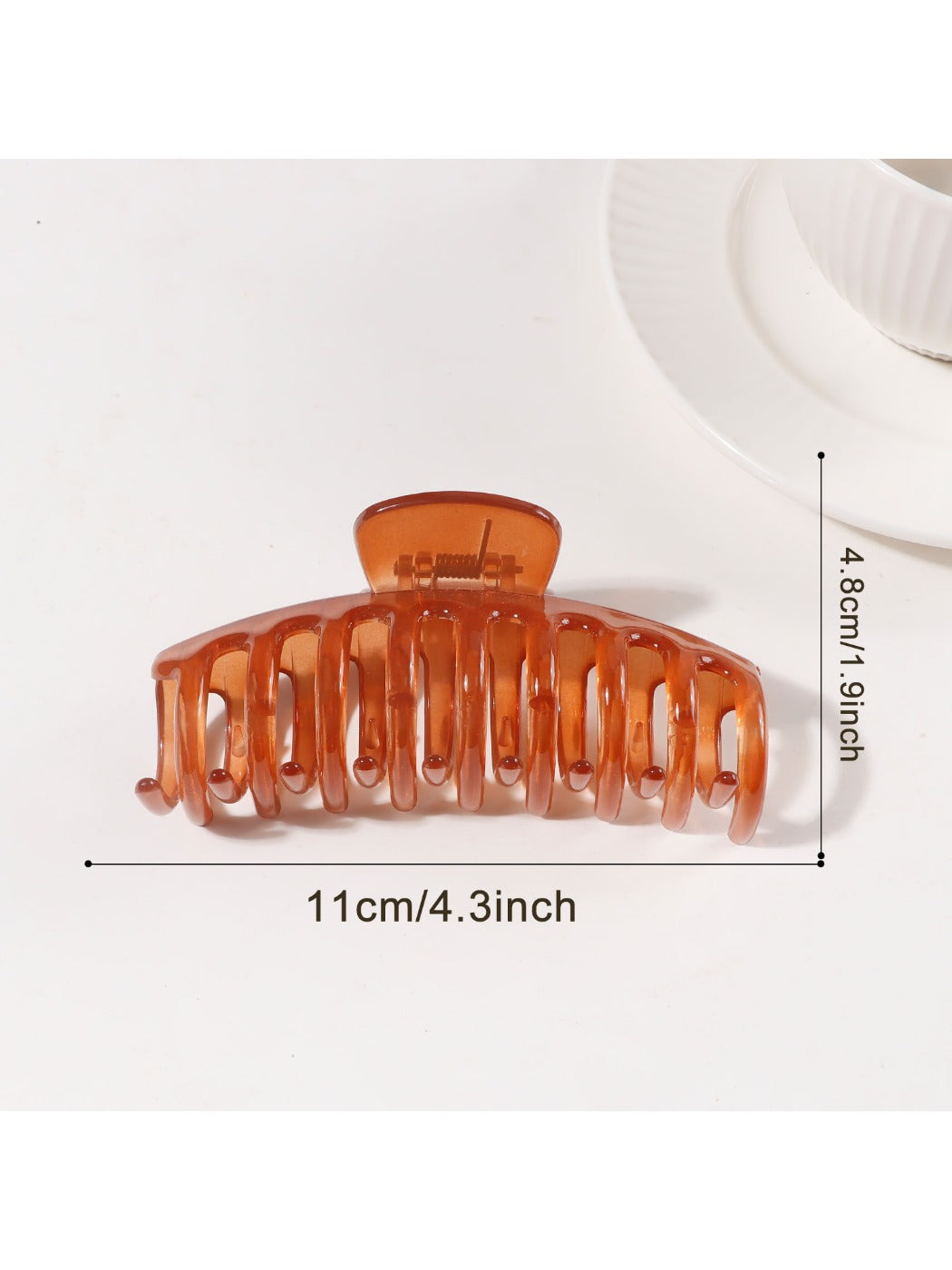 Beau - Jelly Color Claw Clip