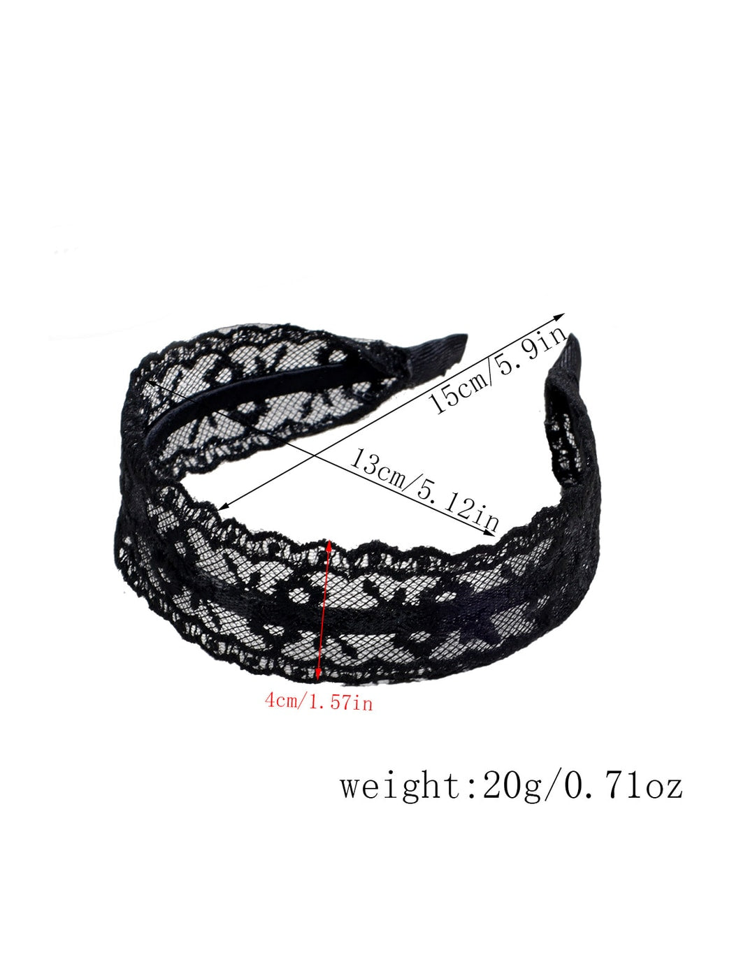 Gifty - Elegant Hollow Lace Wide Women's Headband