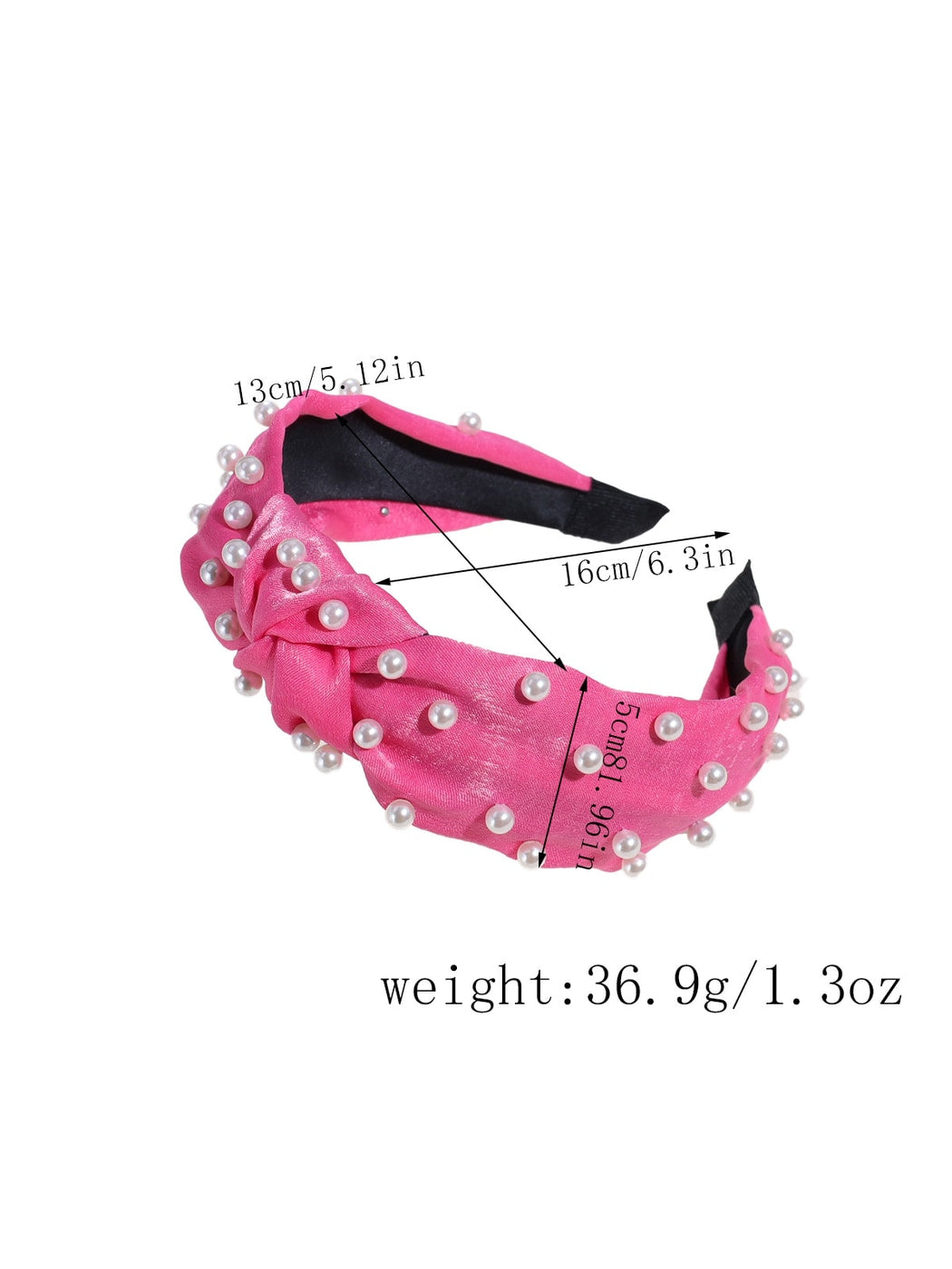 Gifty - Women's Knotted Fabric Wide Headband