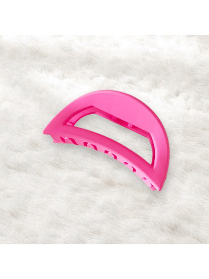 Beau - Plastic Half Circle Geometric Hair Claw Clip