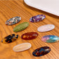 Beau - Oval-Shaped Small Vintage Hair Clip