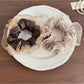 Gifty - Polyester Mesh Ruffle Edge Gathered Scrunchie