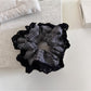 Gifty - Plaid Lace Trim Scrunchie Hair Tie