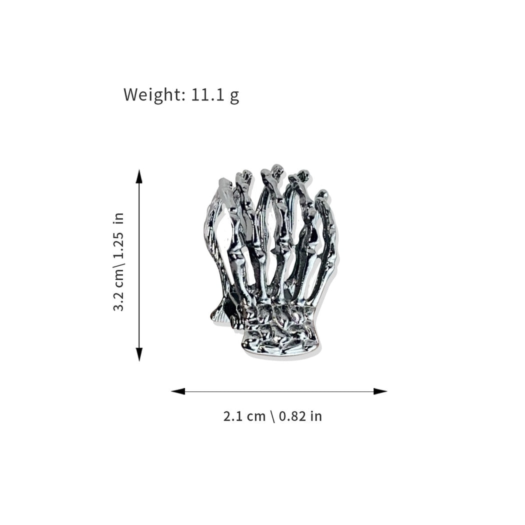Beau - Skeleton Hand Halloween Style Claw Clip