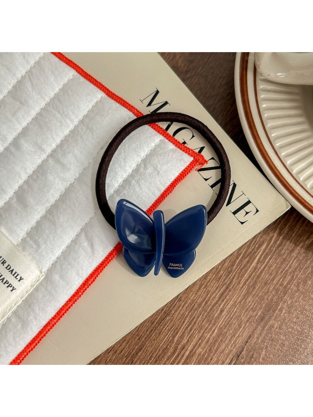 Gifty - Elegant Acetate Butterfly Hair Tie