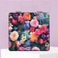 Mirroray - Portable Foldable Floral Print Makeup Mirror
