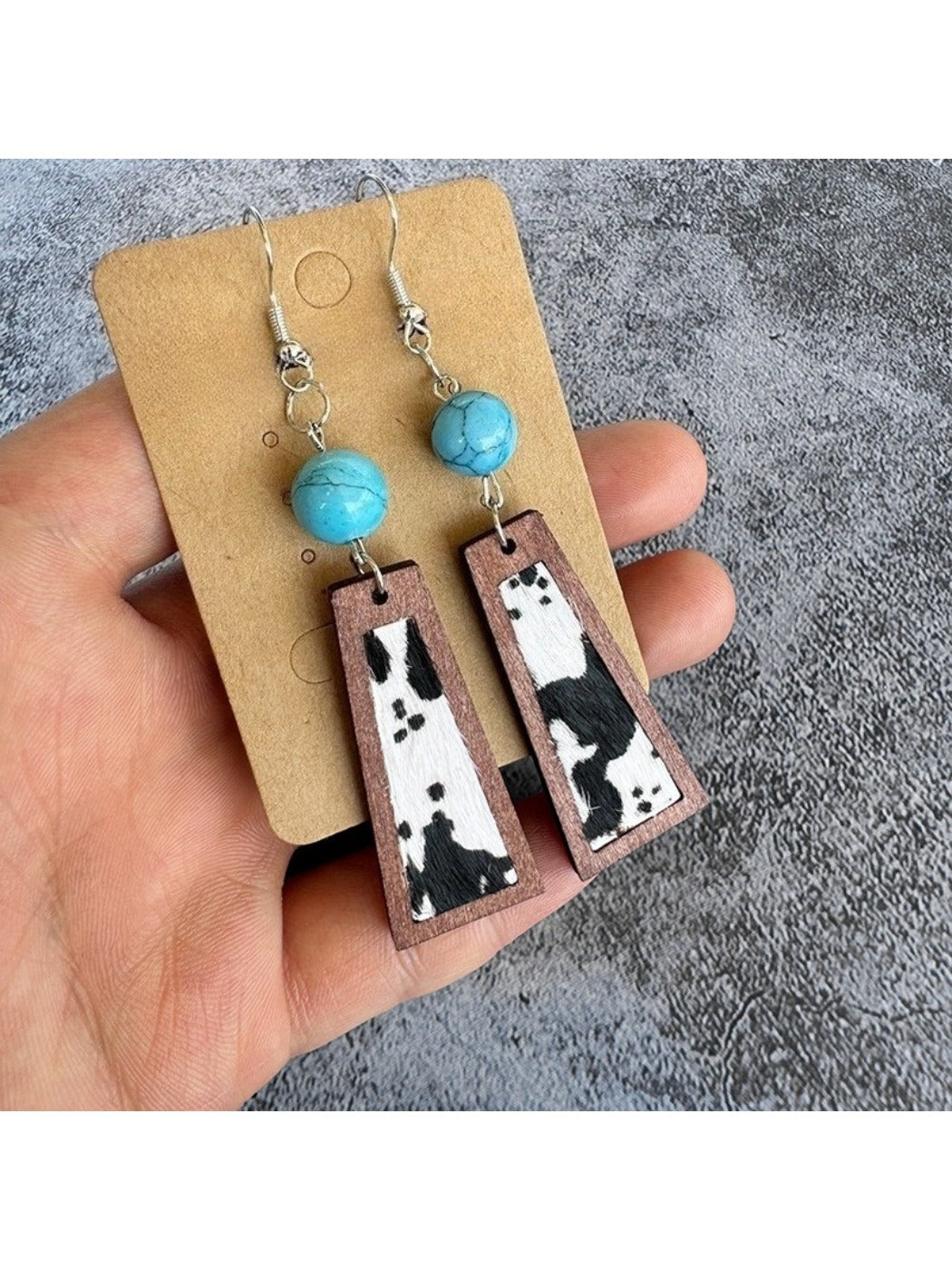 Earedge - Vintage Patchwork Classic Earrings