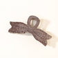Beau - Vintage Leopard Print Bow Claw Clip