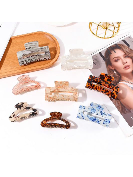 Beau - Chic Openwork Textured Hair Claw Clip